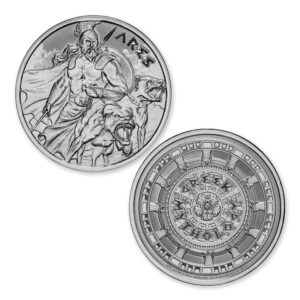 GREEK MYTHOLOGY SERIES - ARES - 1 TROY OUNCE - 39MM