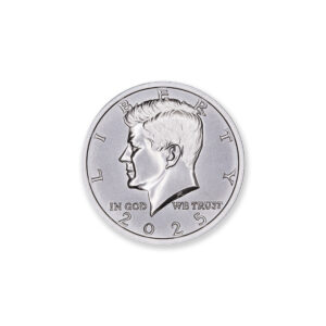 2025 KENNEDY HALF / INTAGLIO REVERSE - ONE HALF OUNCE - .999 FINE SILVER - 30MM