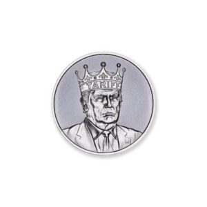 FRACTIONAL - TARIFF KING - ONE HALF OUNCE - .999 FINE SILVER - 30MM