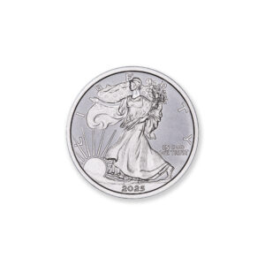 2025 WALKING LIBERTY HALF / INTAGLIO REVERSE - ONE HALF OUNCE - .999 FINE SILVER - 30MM
