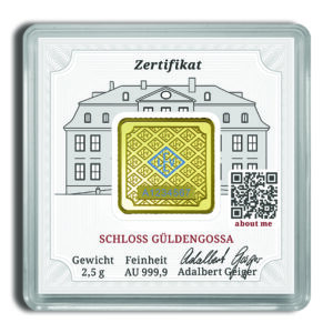 2.5 gram Gold Bar - Geiger (In Assay) - Image 2