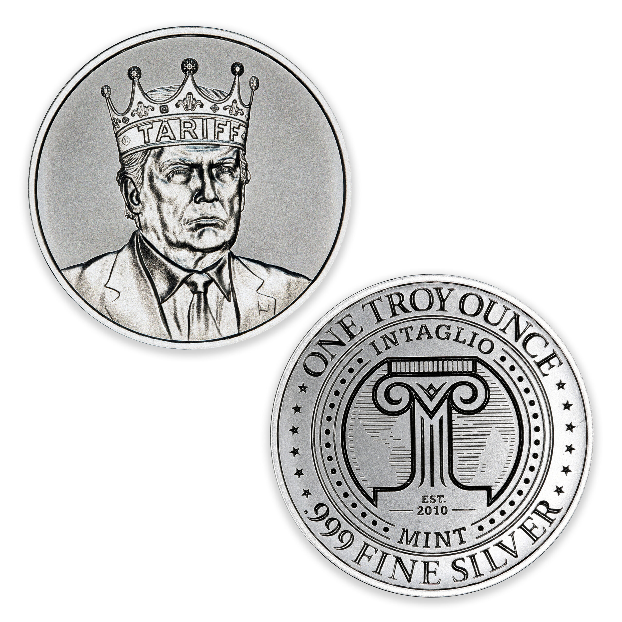 TARIFF KING - 1 TROY OUNCE - 39MM - Image 1