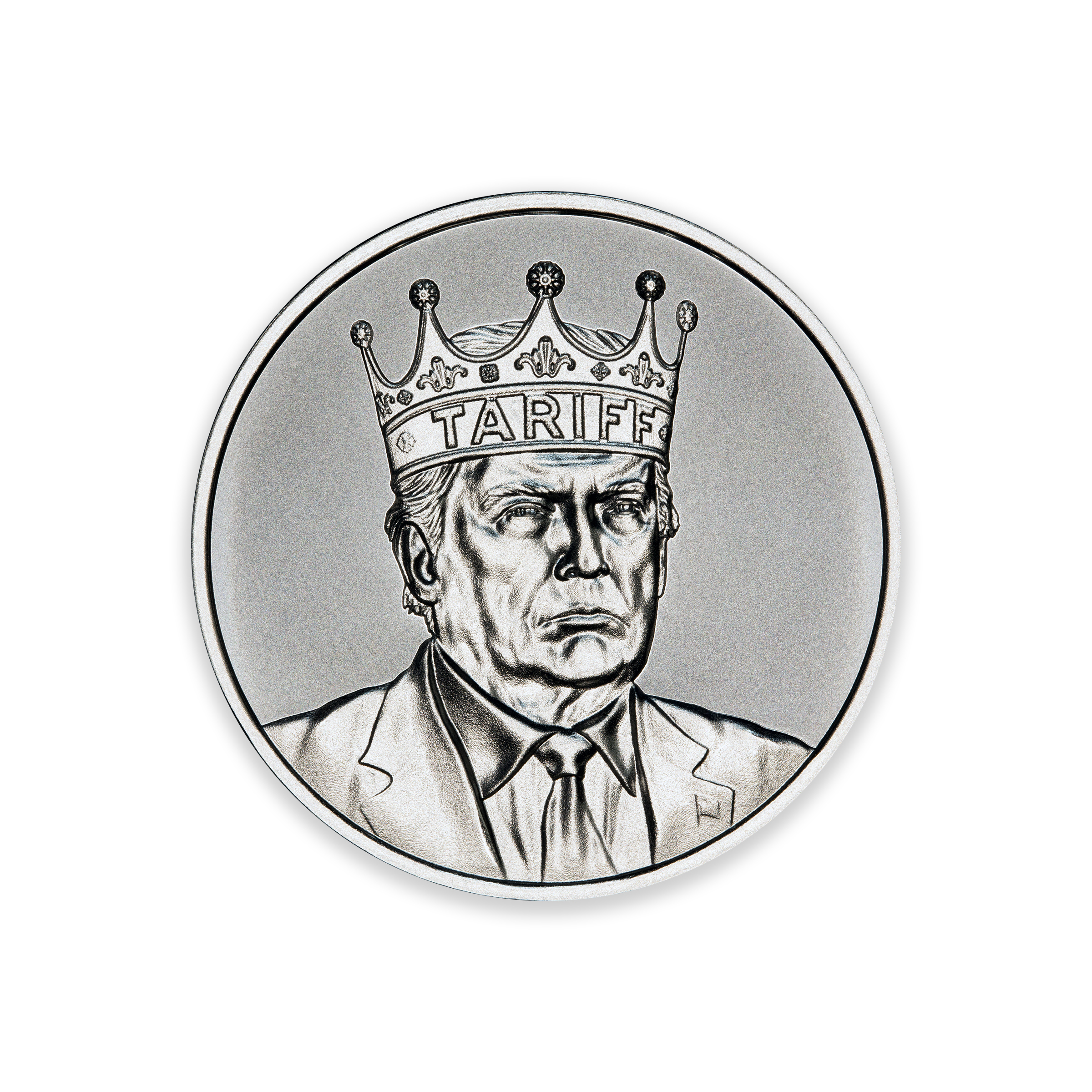 TARIFF KING - 1 TROY OUNCE - 39MM - Image 2