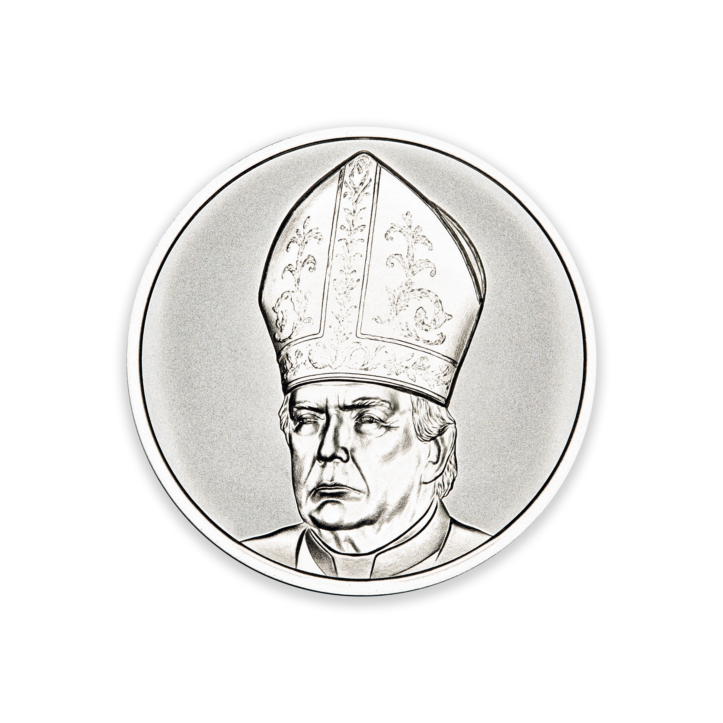 THE PONTIFF OF PROFIT - 1 TROY OUNCE - 39MM - Image 2
