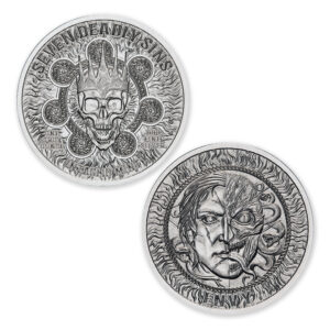 SEVEN DEADLY SINS - ENVY – 1 TROY OUNCE – 39MM