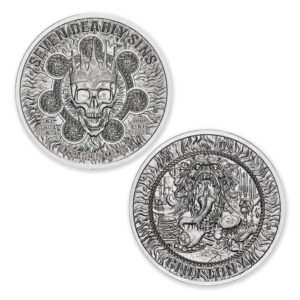 SEVEN DEADLY SINS - GLUTTONY – 1 TROY OUNCE – 39MM