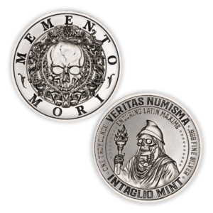 VERITAS NUMISMA SERIES – ENDURING LATIN MAXIMS – MEMENTO MORI - 1 TROY OUNCE - 39MM