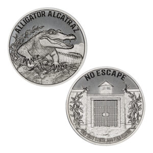ALLIGATOR ALCATRAZ - 1 TROY OUNCE - 39MM