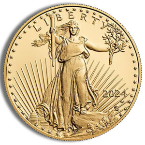 2024-W 1/10 oz Proof Gold Eagle $5 - Box & COA - Image 2