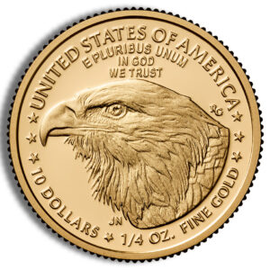2024-W 1/4 oz Proof Gold Eagle $10 - Box & COA - Image 3