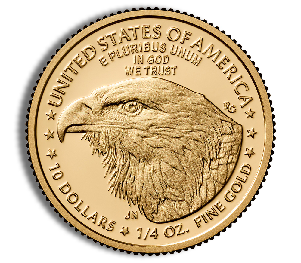 2024-W 1/4 oz Proof Gold Eagle $10 - Box & COA - Image 3