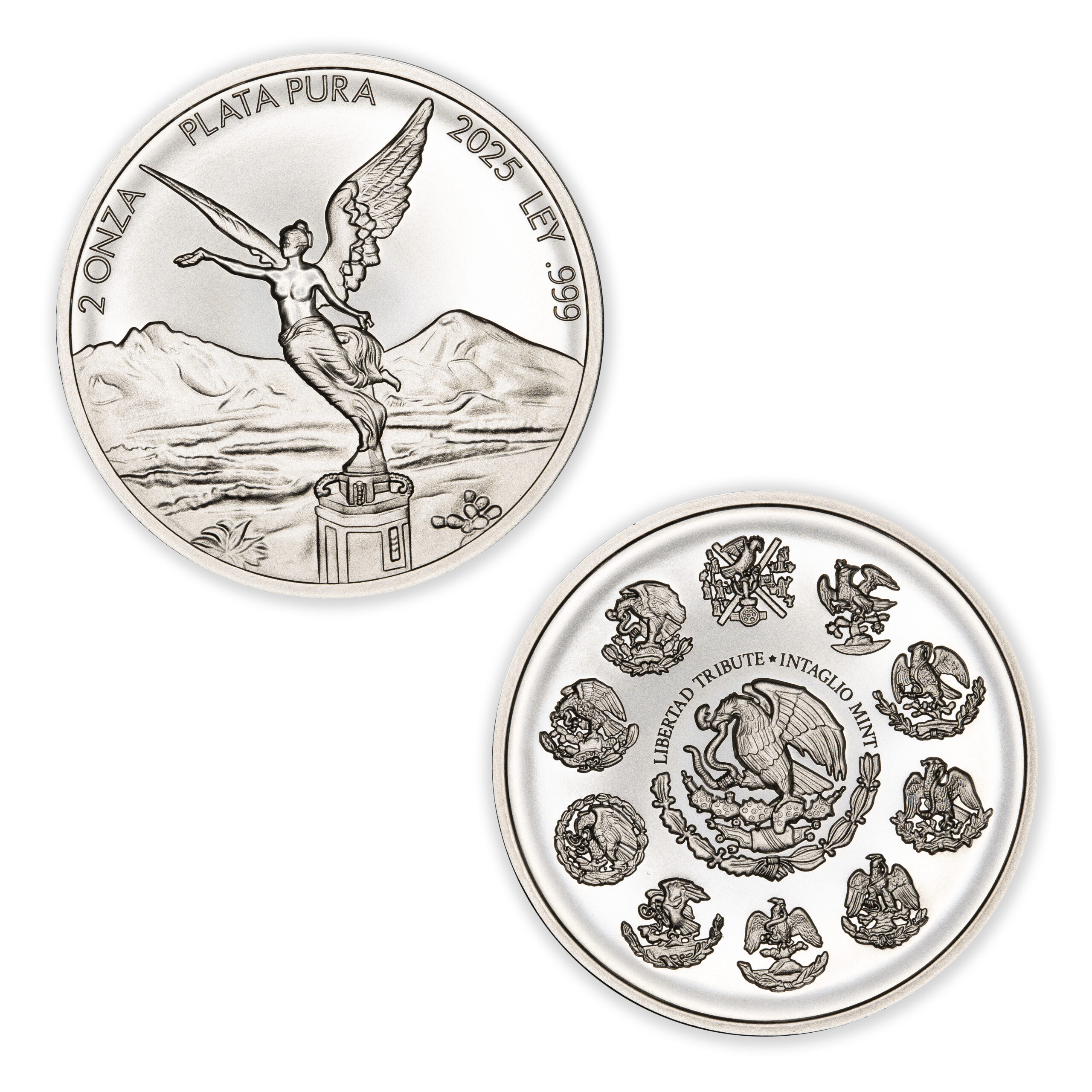 2025 LIBERTAD TRIBUTE - 2 TROY OUNCE - 50MM - Image 1