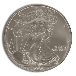 2006-W Burnished Silver Eagle - Cap Only w/o OGP - Image 2