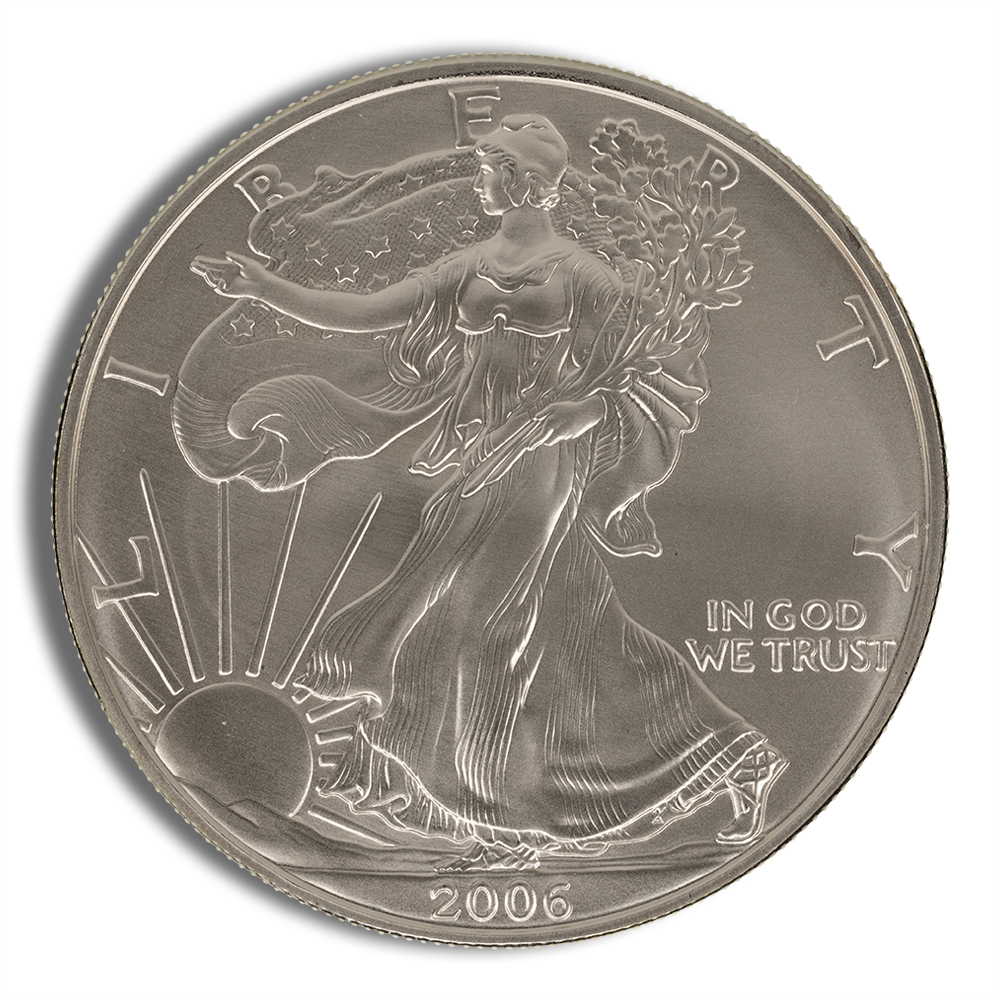 2006-W Burnished Silver Eagle - Cap Only w/o OGP - Image 2