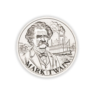 LEGAL TENDER ACT - MISSOURI - MARK TWAIN - 1 TROY OUNCE - 39MM