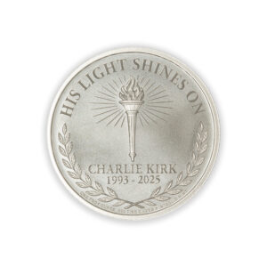 CHARLIE KIRK MEMORIAL - 1 TROY OUNCE - 39MM