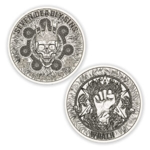 SEVEN DEADLY SINS - WRATH – 1 TROY OUNCE – 39MM