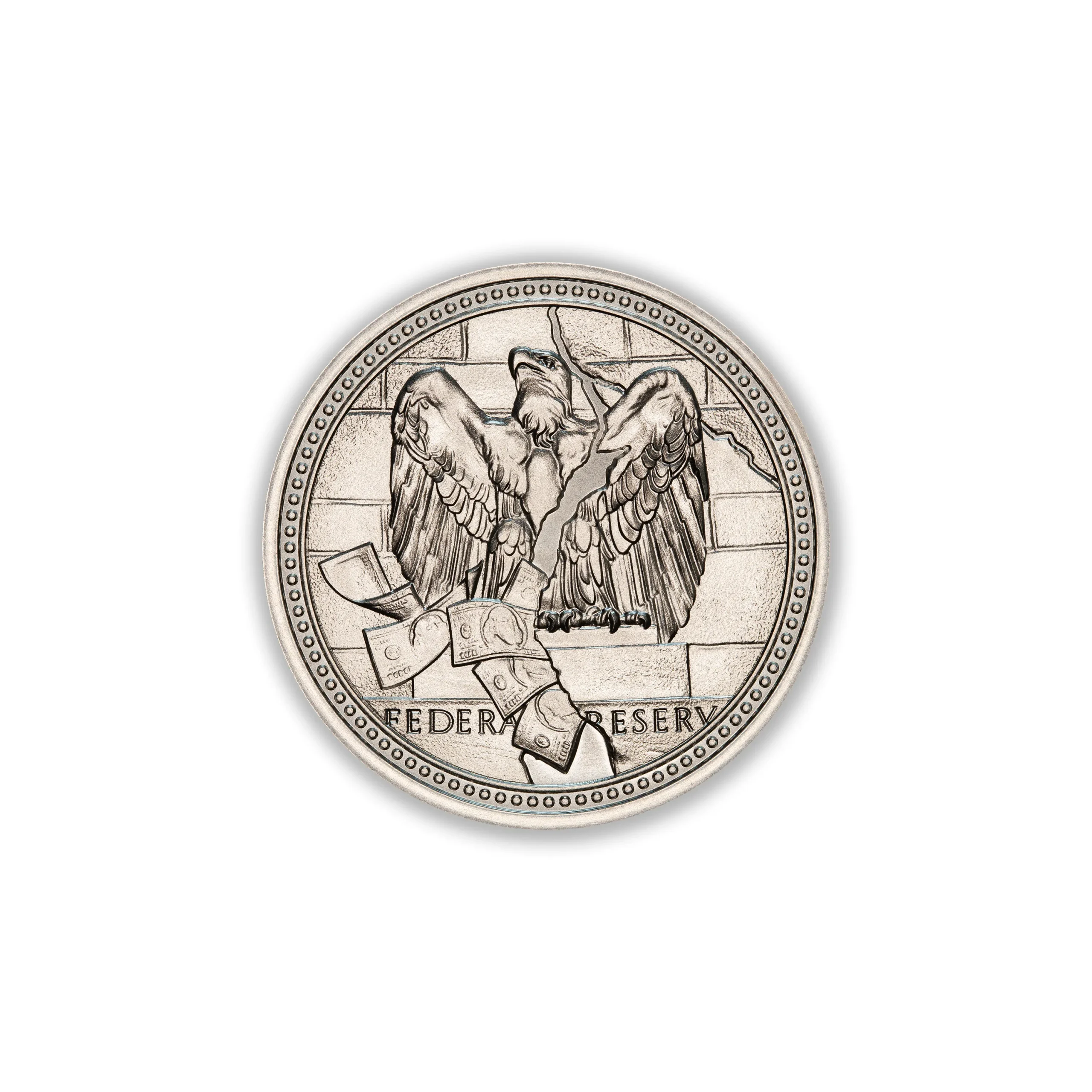 FIAT DECAY SERIES - PHOENIX RISING – 1 TROY OUNCE – 39MM - Image 2