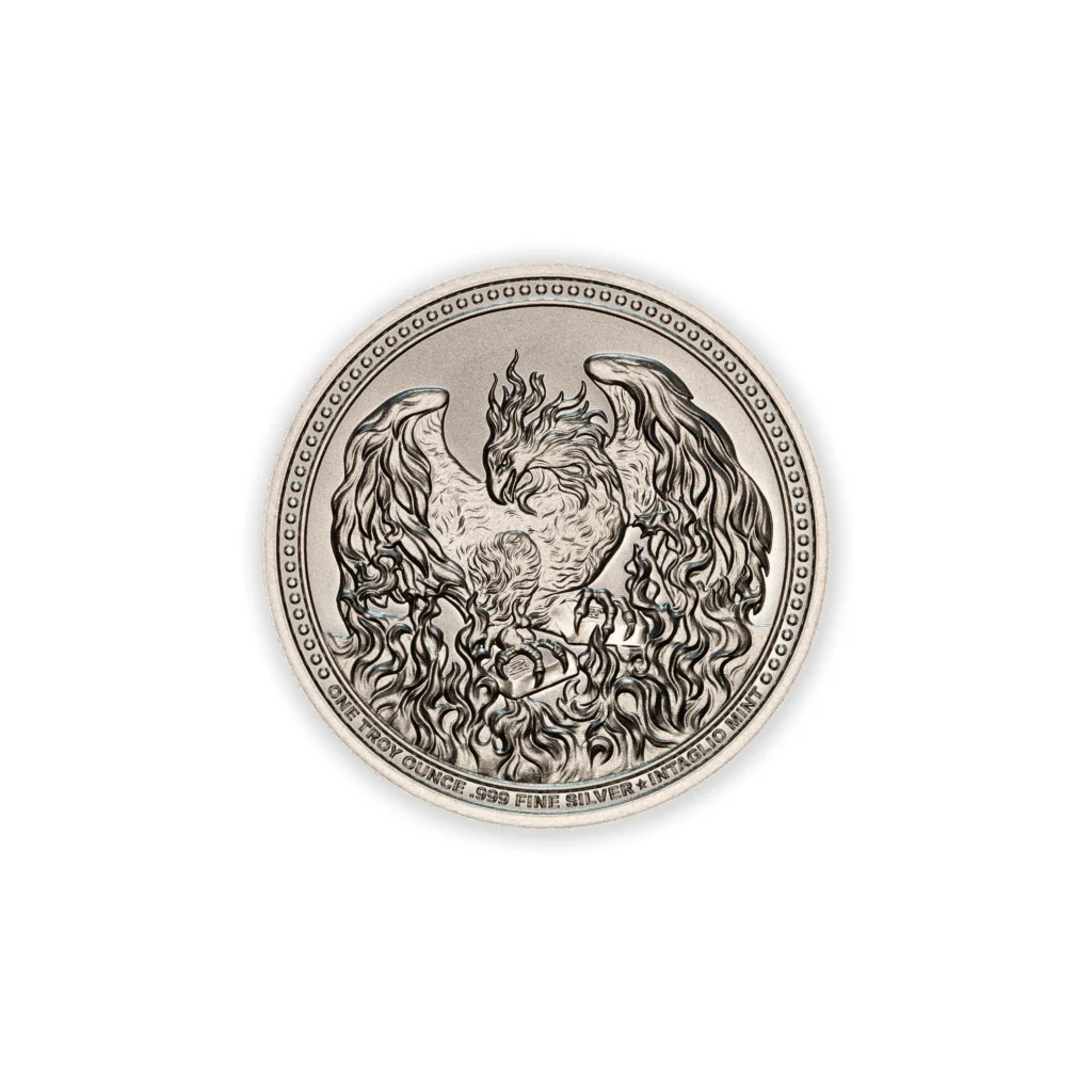TYPE V - FIAT DECAY SERIES - PHOENIX RISING – 1 TROY OUNCE – 39MM