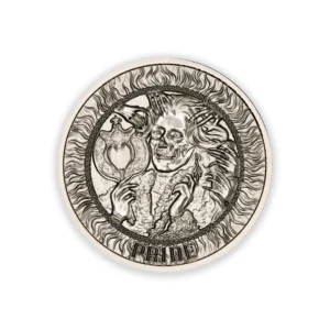 SEVEN DEADLY SINS - PRIDE – 1 TROY OUNCE – 39MM