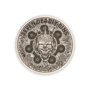 SEVEN DEADLY SINS - PRIDE – 1 TROY OUNCE – 39MM