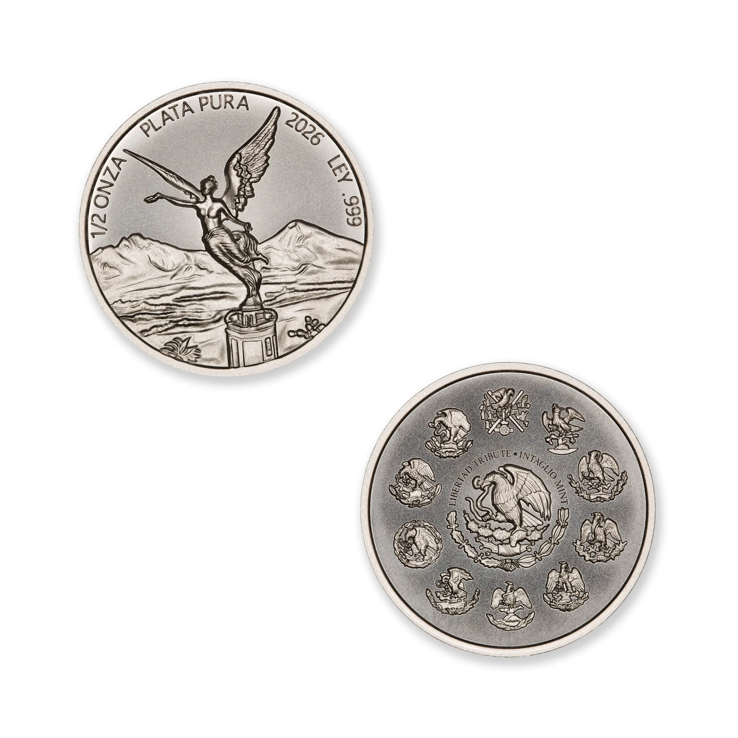 2026 LIBERTAD TRIBUTE - 1/2 TROY OUNCE - 30MM - Image 1