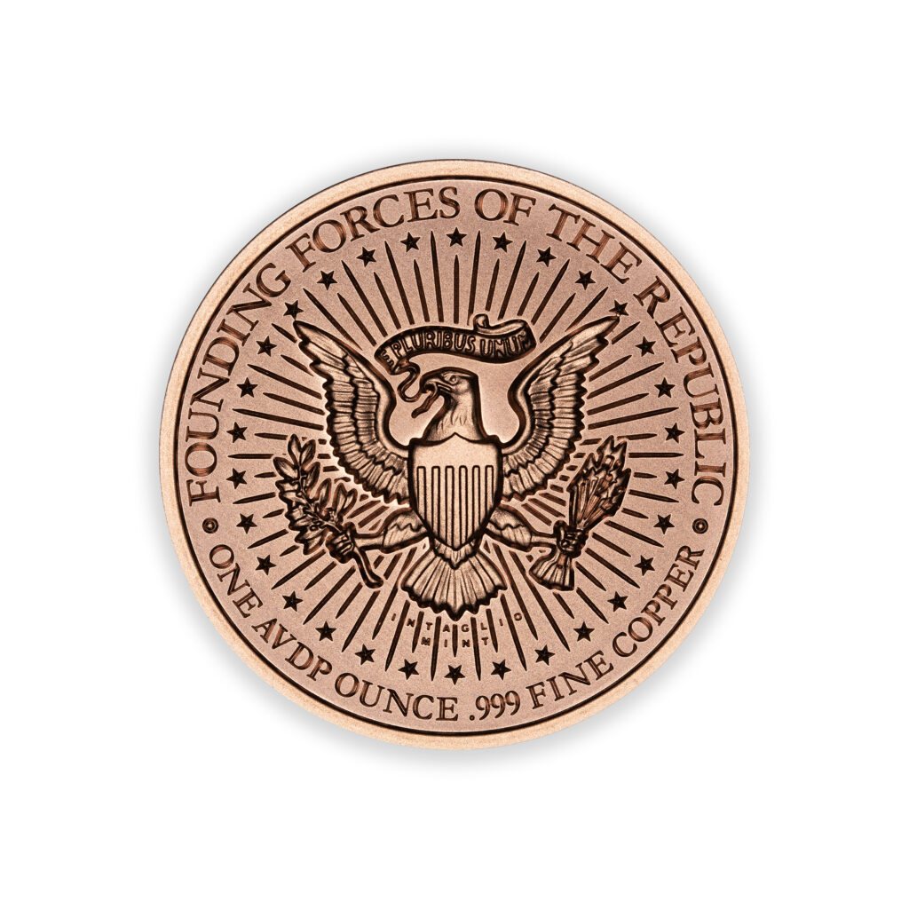 U.S. ARMY - 250 YEAR ANNIVERSARY - 1OZ - 39MM - CU