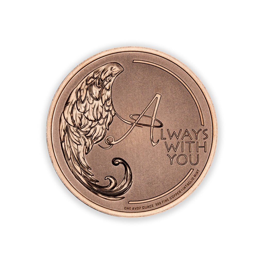 ANGEL IN YOUR POCKET - 1OZ - 39MM - CU