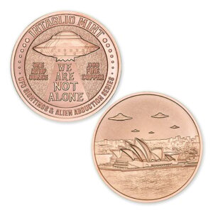 UFO SIGHTINGS & ALIEN ABDUCTION SERIES - SYDNEY - 1OZ - 39MM