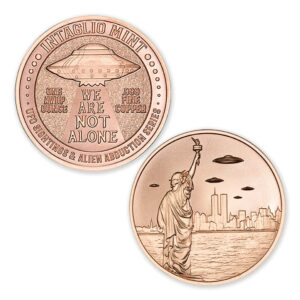 UFO SIGHTINGS & ALIEN ABDUCTION SERIES - NYC - 1OZ - 39MM
