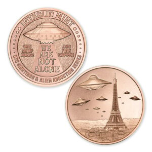 UFO SIGHTINGS & ALIEN ABDUCTION SERIES - PARIS - 1OZ - 39MM