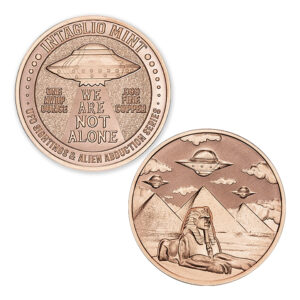 UFO SIGHTINGS & ALIEN ABDUCTION SERIES - PYRAMIDS - 1OZ - 39MM