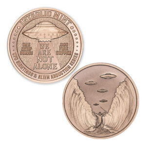 UFO SIGHTINGS & ALIEN ABDUCTION SERIES - RED SEA - 1OZ - 39MM