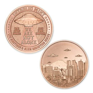 UFO SIGHTINGS & ALIEN ABDUCTION SERIES - TOKYO - 1OZ - 39MM