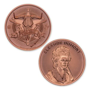 WILD WEST LEGENDS SERIES - ELEANOR DUMONT - 1OZ - 39MM