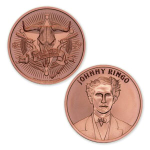 WILD WEST LEGENDS SERIES - JOHNNY RINGO - 1OZ - 39MM