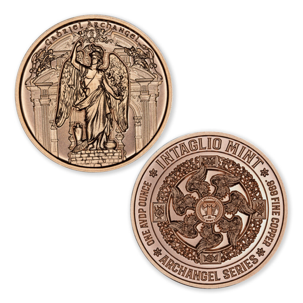 ARCHANGEL SERIES - GABRIEL - 1OZ - 39MM - CU