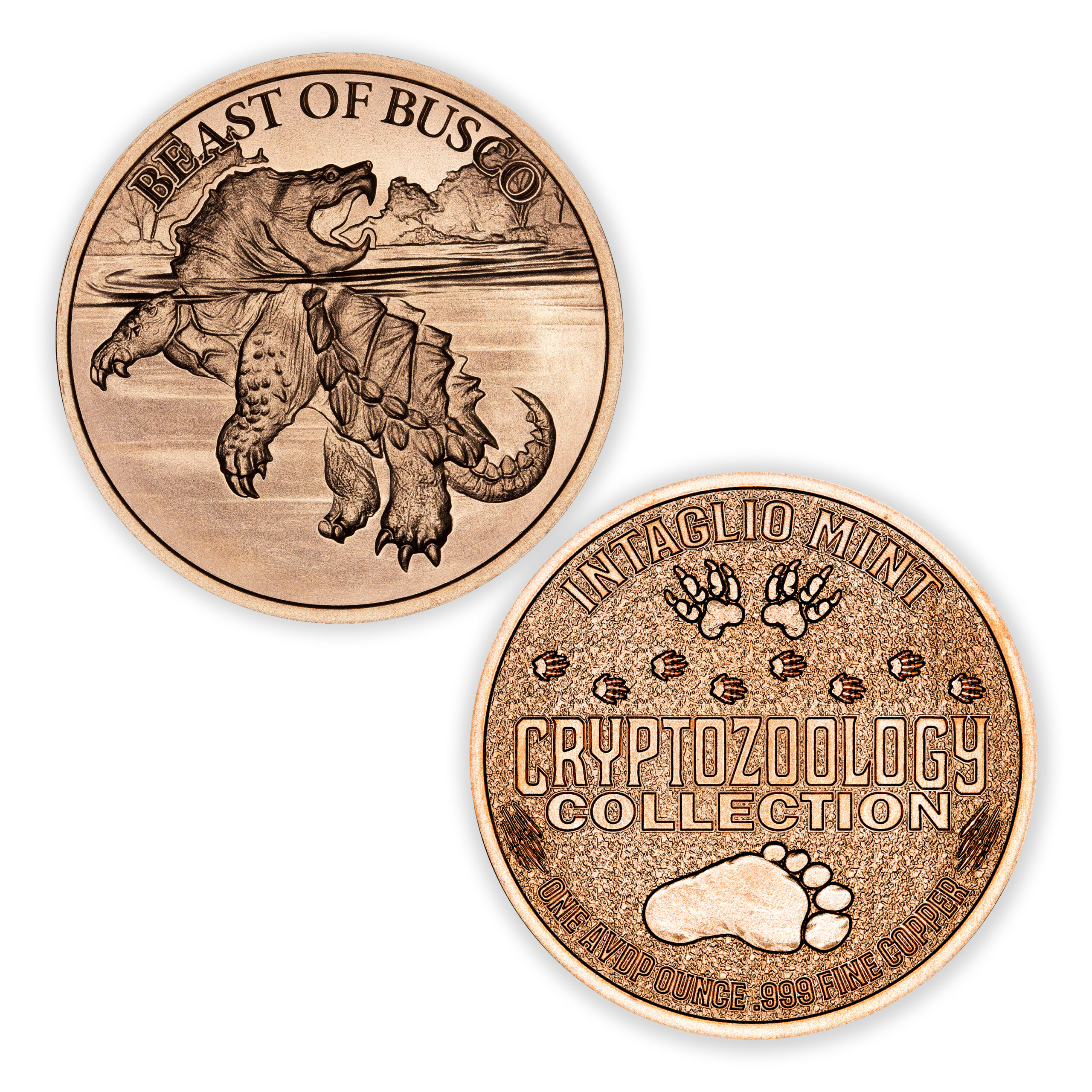 CRYPTOZOOLOGY - BEAST OF BUSCO - 1OZ - 39MM - Image 1