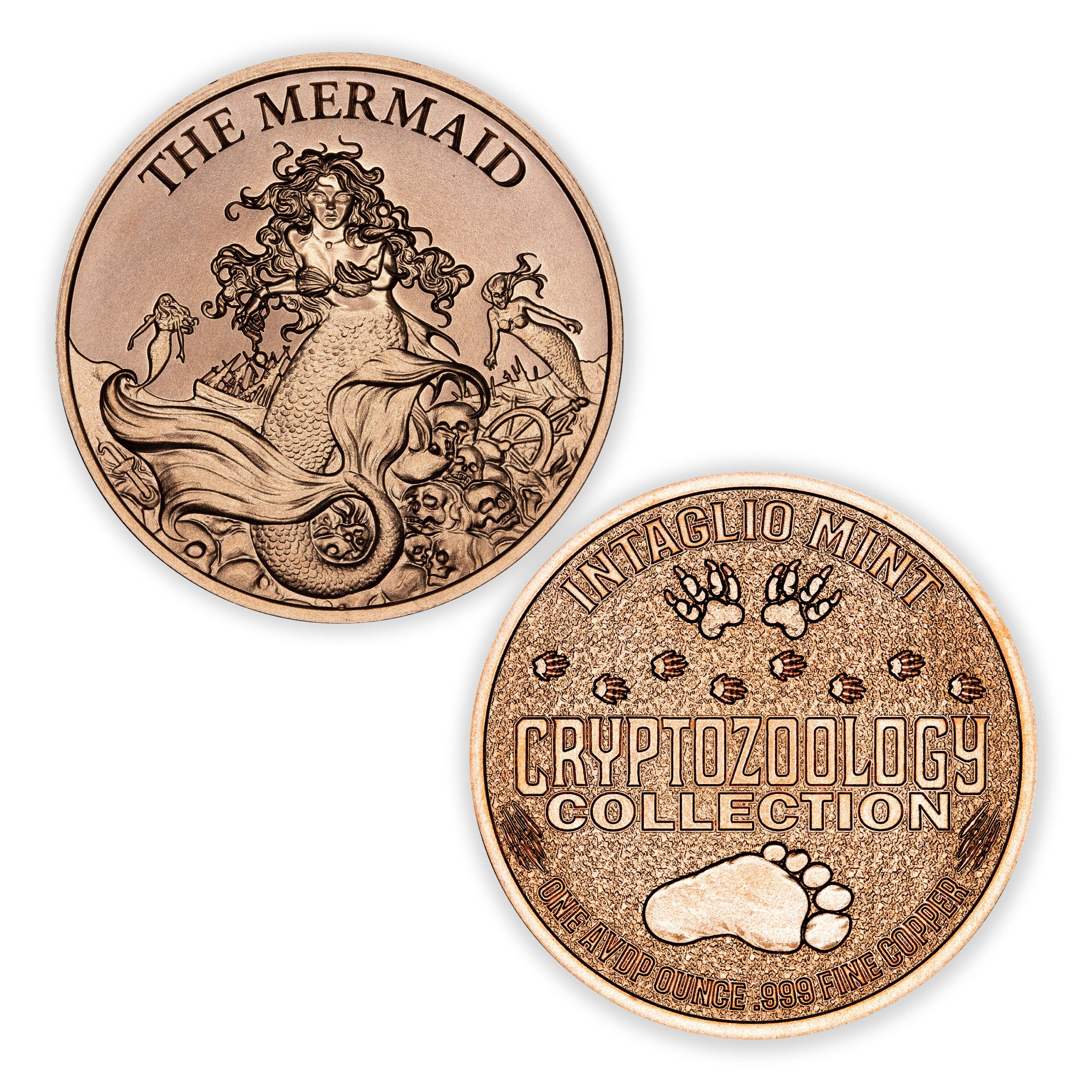 CRYPTOZOOLOGY - MERMAID - 1OZ - 39MM - Image 1