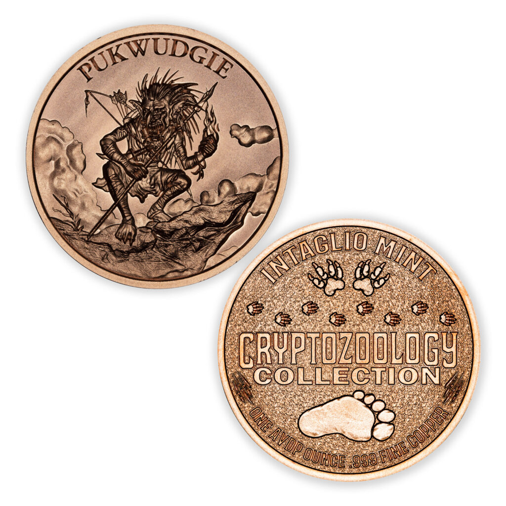 CRYPTOZOOLOGY - PUKWUDGIE - 1OZ - 39MM - CU