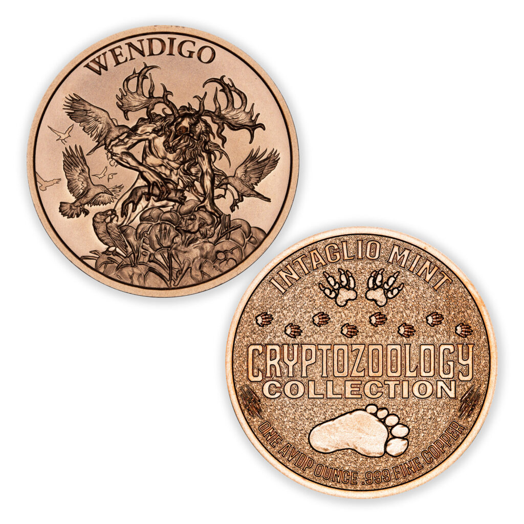 CRYPTOZOOLOGY - WENDIGO - 1OZ - 39MM - CU
