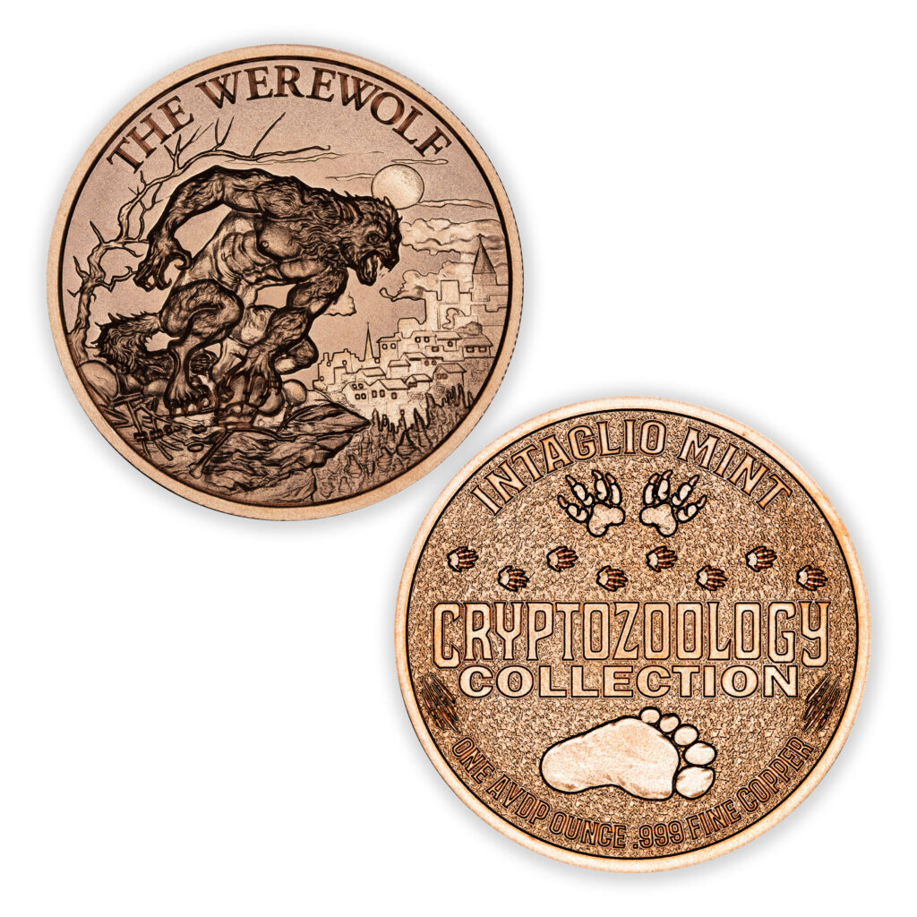 CRYPTOZOOLOGY - WEREWOLF - 1OZ - 39MM - CU