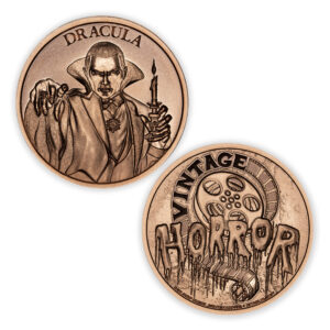 VINTAGE HORROR SERIES - DRACULA - 1OZ - 39MM