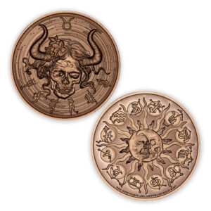ZOMBIE ZODIAC - TAURUS - 1OZ - 39MM