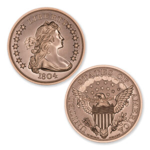 MODERN U.S. COIN TRIBUTES - 1804 DOLLAR - 1OZ - 39MM