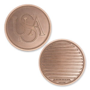 1785 USA BAR TOKEN TRIBUTE - 1OZ - 39MM