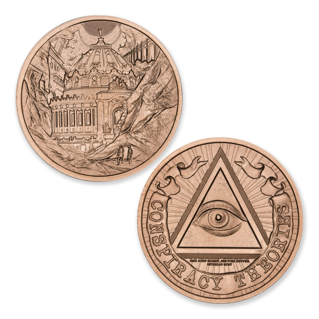 CONSPIRACY THEORY SERIES - TARTARIA - 1OZ - 39MM - CU