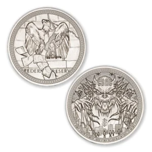 FIAT DECAY SERIES - CBDC – 1 TROY OUNCE – 39MM