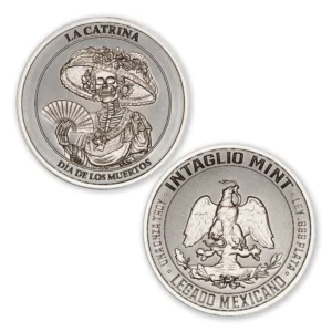 LEGADO MEXICANO SERIES – LA CATRINA – 1 TROY OUNCE – 39MM