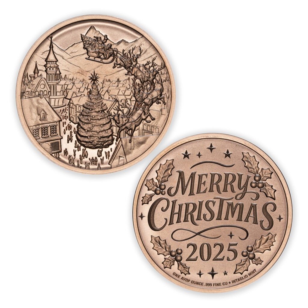 2025 HOLIDAY COLLECTION - NORTH POLE - 1OZ - 39MM - CU